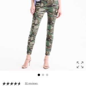 Cargo pant in camo print
